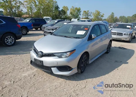 2017 Toyota Corolla Im z USA, uszkodzony, nr VIN JTNKARJE1HJ527549